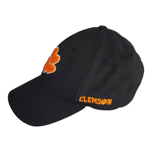 NEW CLEMSON Tigers Captiving Headwear Strapback Cap Black & Orange - Picture 2 of 7